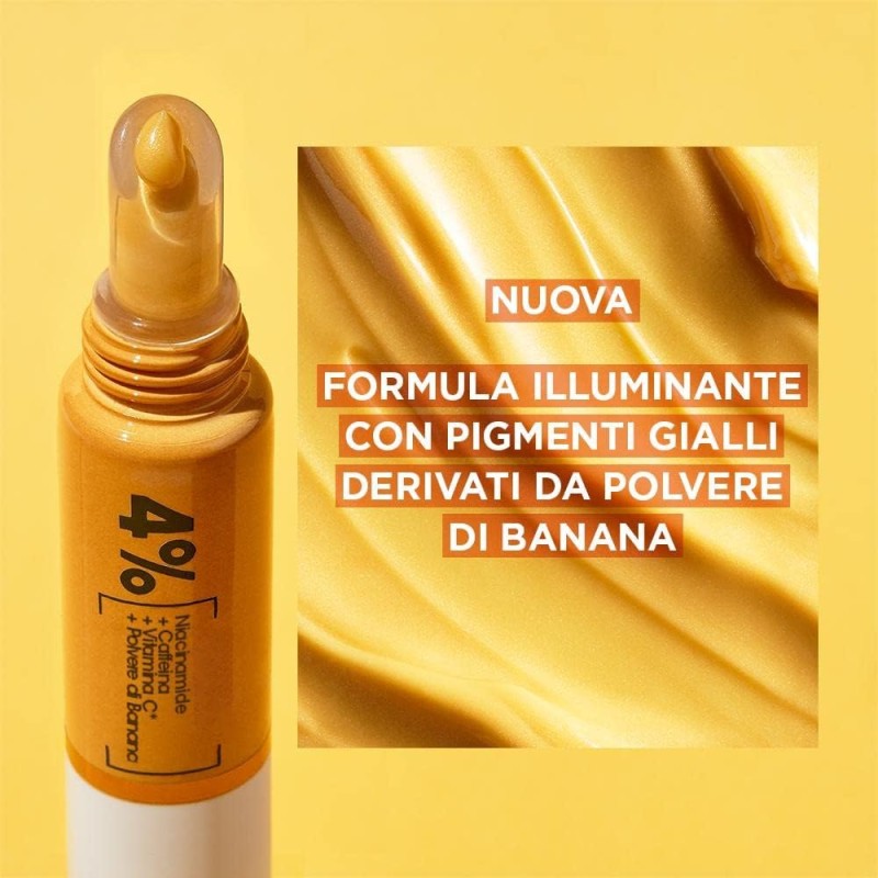 Garnier SkinActive Contorno Occhi Illuminante, Vitamina C, Per uno Sguardo Più Fresco e Riposato, Antirughe, 15 ml Garnier SkinActive Contorno Occhi Illuminante, Vitamina C, Per uno Sguardo Più Fresco e Riposato, Antirughe, 15 ml
