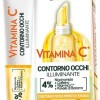 Garnier SkinActive Contorno Occhi Illuminante, Vitamina C, Per uno Sguardo Più Fresco e Riposato, Antirughe, 15 ml
