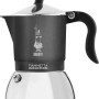 Bialetti Fiammetta Induction Caffettiera, Aluminium, Steel, Grigio, 4 Tazze - 4 Tazze Grigio