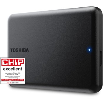 TOSHIBA Canvio Partner 1TB External HDD, Hard disk meccanico - 1TB