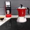 Bialetti Fiammetta Induction Caffettiera, Aluminium, Steel, Rosso, 2 Tazze - 2 Tazze Rosso Bialetti Fiammetta Induction Caffettiera, Aluminium, Steel, Rosso, 2 Tazze - 2 Tazze Rosso