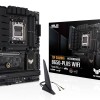 ASUS TUF GAMING B650-PLUS WIFI, Scheda Madre AMD ATX, Slot DDR5, Nera | AM5, Ryzen 9000/8000/7000, AMD B650, DDR5, 4xPCI 4.0, WiFi 6E (802.11ax), 2.5Gb Lan, 3xM.2, 4xSATA 6GB/s, Aura Sync RGB