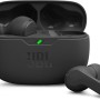 JBL Wave Beam Auricolari Wireless In-Ear Bluetooth, Waterproof IP54 e Antipolvere IPX2, Deep Bass Sound, Tecnologia Smart Ambient e Voice Aware, Fino a 32 h di Autonomia, Nero - Nero