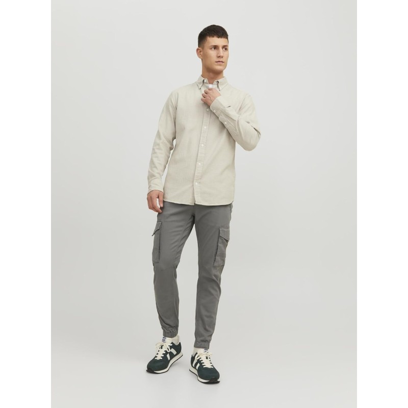 JACK & JONES Jpstpaul Jjflake Cargo Noos Pantaloni Uomo - 36W / 34L Grigio