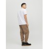JACK & JONES Jjecorp Logo Tee SS O-Neck Noos T-Shirt Uomo - XXL White/Fit: Slim/Small Print/Black JACK & JONES Jjecorp Logo Tee SS O-Neck Noos T-Shirt Uomo - XXL White/Fit: Slim/Small Print/Black