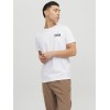 JACK & JONES Jjecorp Logo Tee SS O-Neck Noos T-Shirt Uomo - XXL White/Fit: Slim/Small Print/Black JACK & JONES Jjecorp Logo Tee SS O-Neck Noos T-Shirt Uomo - XXL White/Fit: Slim/Small Print/Black