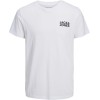 JACK & JONES Jjecorp Logo Tee SS O-Neck Noos T-Shirt Uomo - XXL White/Fit: Slim/Small Print/Black JACK & JONES Jjecorp Logo Tee SS O-Neck Noos T-Shirt Uomo - XXL White/Fit: Slim/Small Print/Black