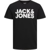 JACK & JONES Jjecorp Logo Tee SS O-Neck Noos T-Shirt Uomo - S Nero (Black Fit: Slim/Large Print/White) JACK & JONES Jjecorp Logo Tee SS O-Neck Noos T-Shirt Uomo - S Nero (Black Fit: Slim/Large Print/White)