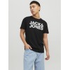 JACK & JONES Jjecorp Logo Tee SS O-Neck Noos T-Shirt Uomo - S Nero (Black Fit: Slim/Large Print/White) JACK & JONES Jjecorp Logo Tee SS O-Neck Noos T-Shirt Uomo - S Nero (Black Fit: Slim/Large Print/White)