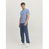 JACK & JONES Polo Plain Shirt Collar Polo - S Blu - Verde Chiaro JACK & JONES Polo Plain Shirt Collar Polo - S Blu - Verde Chiaro