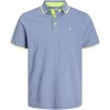 JACK & JONES Polo Plain Shirt Collar Polo - S Blu - Verde Chiaro JACK & JONES Polo Plain Shirt Collar Polo - S Blu - Verde Chiaro