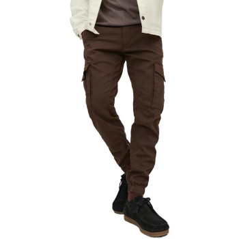 JACK & JONES Jpstpaul Jjflake Cargo Noos Pantaloni Uomo - 27W / 32L Guarnizione Marrone JACK & JONES Jpstpaul Jjflake Cargo Noos Pantaloni Uomo - 27W / 32L Guarnizione Marrone