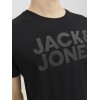 JACK & JONES Jjecorp Logo Tee SS O-Neck Noos T-Shirt Uomo - XXL Nero (Black Fit: Slim/Large Print/Black) JACK & JONES Jjecorp Logo Tee SS O-Neck Noos T-Shirt Uomo - XXL Nero (Black Fit: Slim/Large Print/Black)
