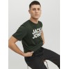 JACK & JONES Jjecorp Logo Tee SS O-Neck Noos T-Shirt Uomo - S Verde (Mountain View Fit: Slim/Large Print) JACK & JONES Jjecorp Logo Tee SS O-Neck Noos T-Shirt Uomo - S Verde (Mountain View Fit: Slim/Large Print)