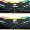 TEAMGROUP T-Force Delta RGB DDR5 Ram 32GB (2x16GB) 6800MHz PC5-54400 CL34 Modulo di memoria desktop RAM per chipset serie 600 700 XMP 3.0 Ready Nero - FF3D532G6800HC34BDC01 - 32GB(2x16GB) nero