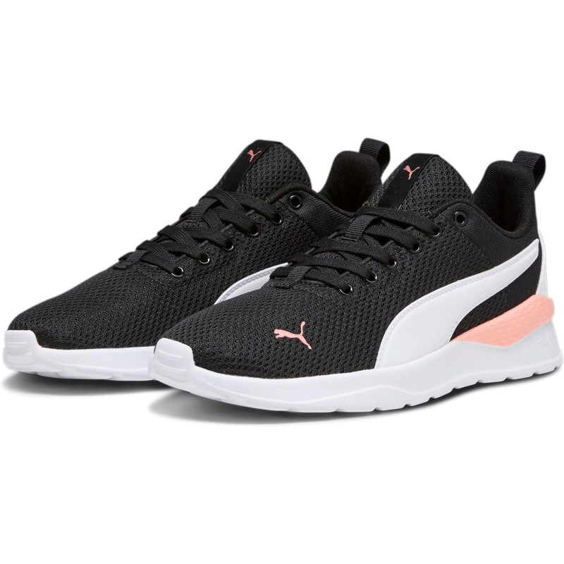 PUMA Anzarun Lite, Sneaker Unisex-Adulto - 42 EU Puma Black Puma White Peach Smoothie