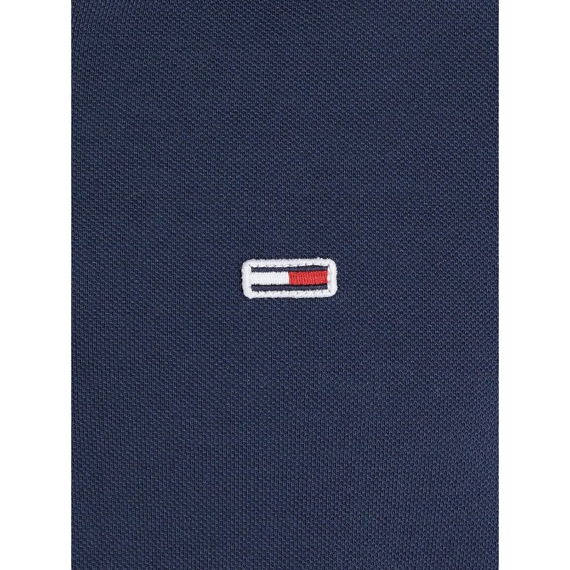 Tommy Jeans Maglietta Polo Maniche Corte Uomo Slim Fit - L Blu (Twilight Navy) Tommy Jeans Maglietta Polo Maniche Corte Uomo Slim Fit - L Blu (Twilight Navy)