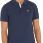 Tommy Jeans Maglietta Polo Maniche Corte Uomo Slim Fit - M Blu (Twilight Navy)