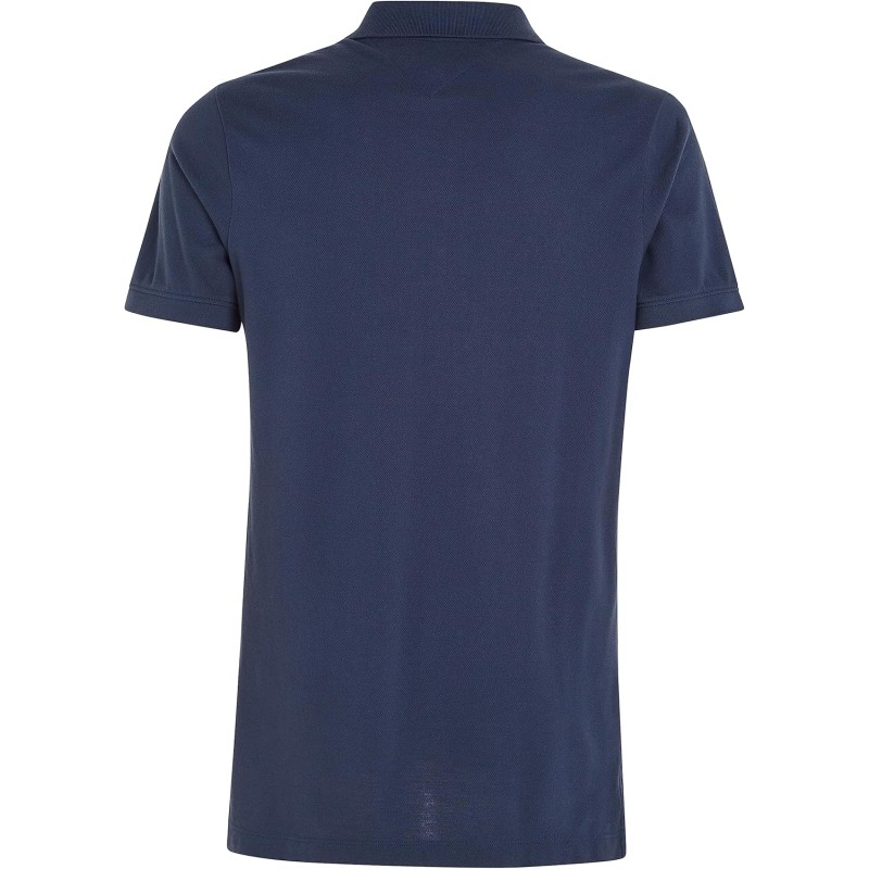 Tommy Jeans Maglietta Polo Maniche Corte Uomo Slim Fit - S Blu (Twilight Navy) Tommy Jeans Maglietta Polo Maniche Corte Uomo Slim Fit - S Blu (Twilight Navy)