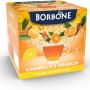 Caffè Borbone Tisana Cannella e Arancia - 72 cialde (4 astucci da 18 cialde) - Sistema ESE - Tisana Cannella e Arancia