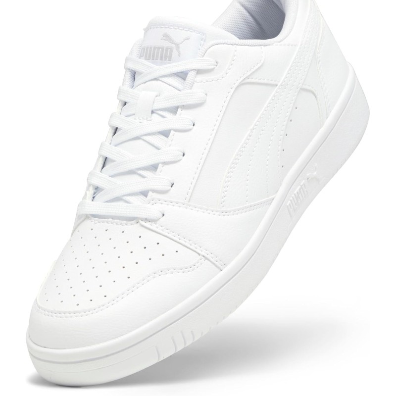 PUMA Rebound V6 Low SneakerUnisex - Adulto - 38 EU Puma White Cool Light Gray PUMA Rebound V6 Low SneakerUnisex - Adulto - 38 EU Puma White Cool Light Gray