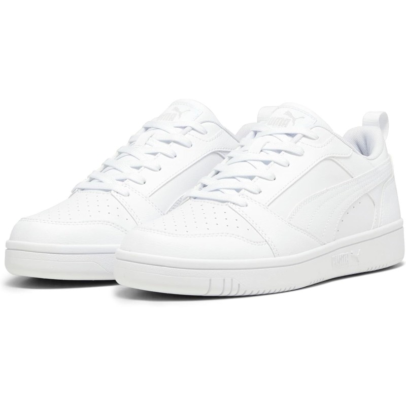PUMA Rebound V6 Low SneakerUnisex - Adulto - 38 EU Puma White Cool Light Gray PUMA Rebound V6 Low SneakerUnisex - Adulto - 38 EU Puma White Cool Light Gray