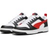 PUMA Rebound V6 Low SneakerUnisex - Adulto - 46 EU Puma White For All Time Red Puma Black PUMA Rebound V6 Low SneakerUnisex - Adulto - 46 EU Puma White For All Time Red Puma Black