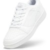 PUMA Rebound V6 Low SneakerUnisex - Adulto - 44 EU Puma White Cool Light Gray