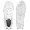 PUMA Rebound V6 Low SneakerUnisex - Adulto - 44 EU Puma White Cool Light Gray