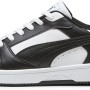 PUMA Rebound V6 Low SneakerUnisex - Adulto - 40 EU Puma White Puma Black Puma White