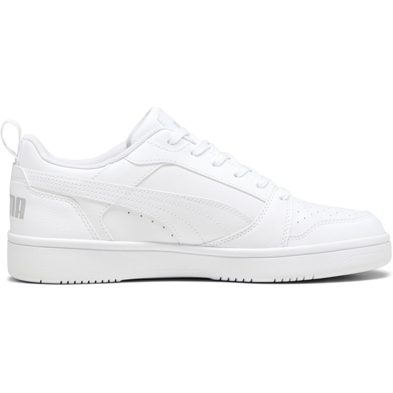 PUMA Rebound V6 Low SneakerUnisex - Adulto - 40.5 EU Puma White Cool Light Gray PUMA Rebound V6 Low SneakerUnisex - Adulto - 40.5 EU Puma White Cool Light Gray