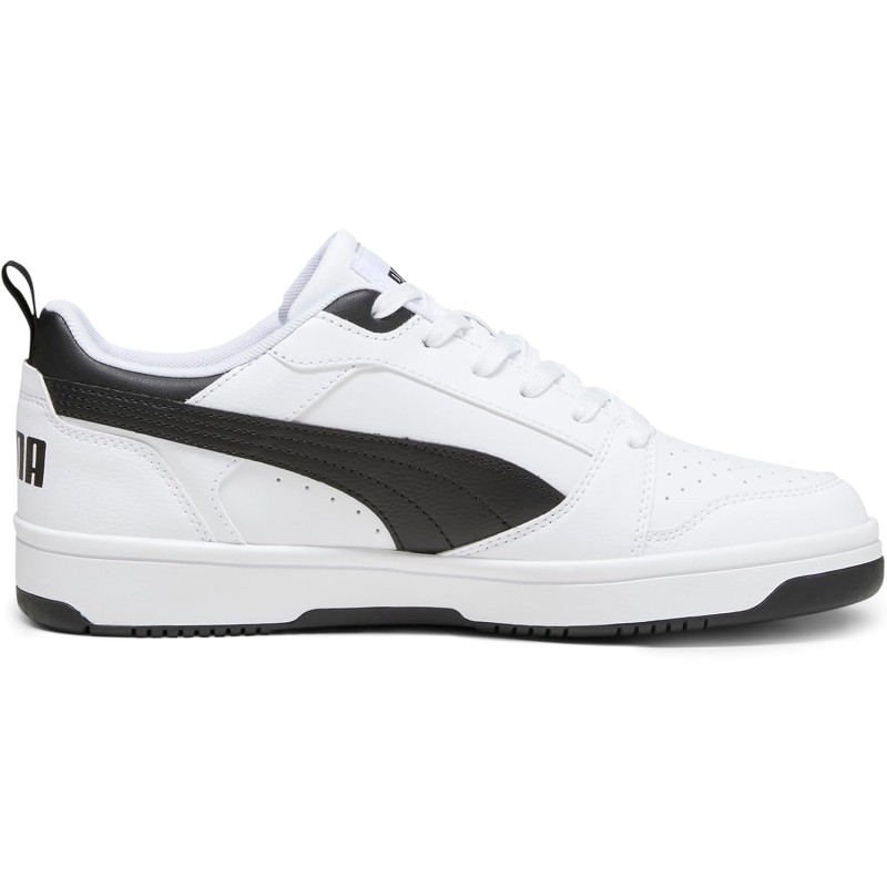 PUMA Rebound V6 Low SneakerUnisex - Adulto - 38 EU Puma White Puma Black Puma Black PUMA Rebound V6 Low SneakerUnisex - Adulto - 38 EU Puma White Puma Black Puma Black