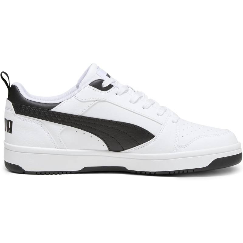 PUMA Rebound V6 Low SneakerUnisex - Adulto - 38 EU Puma White Puma Black Puma Black PUMA Rebound V6 Low SneakerUnisex - Adulto - 38 EU Puma White Puma Black Puma Black