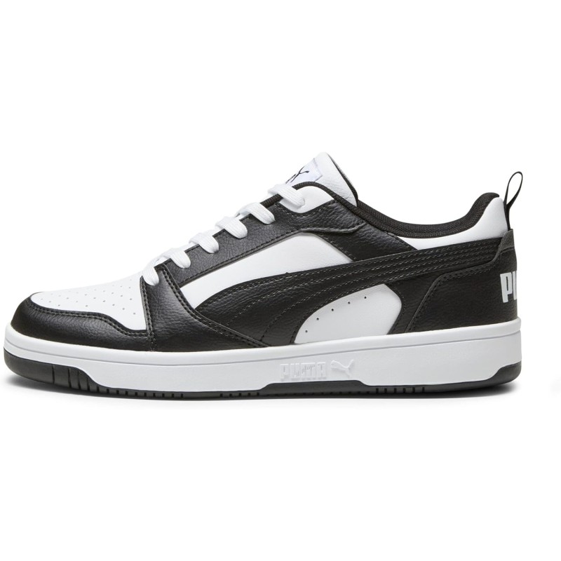 PUMA Rebound V6 Low SneakerUnisex - Adulto - 38 EU Puma White Puma Black Puma White PUMA Rebound V6 Low SneakerUnisex - Adulto - 38 EU Puma White Puma Black Puma White