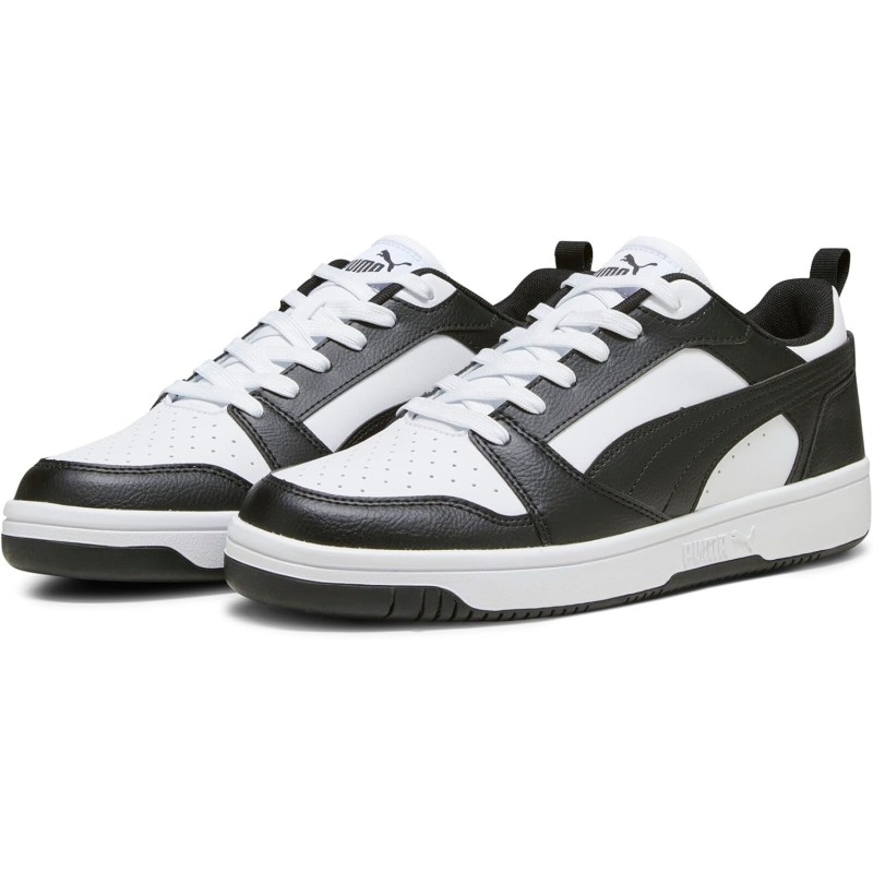 PUMA Rebound V6 Low SneakerUnisex - Adulto - 38 EU Puma White Puma Black Puma White PUMA Rebound V6 Low SneakerUnisex - Adulto - 38 EU Puma White Puma Black Puma White