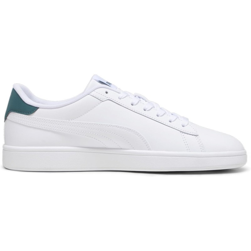 Puma Smash Buck Scarpa Tennis - 44 EU Bianco Puma White Malachite Puma Gold Puma Smash Buck Scarpa Tennis - 44 EU Bianco Puma White Malachite Puma Gold