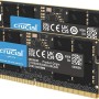 Crucial RAM 64GB (2x32GB) DDR5 5600MHz (o 5200MHz o 4800MHz) Memoria per computer Portatili CT2K32G56C46S5 - 64GB Kit (2x32GB)