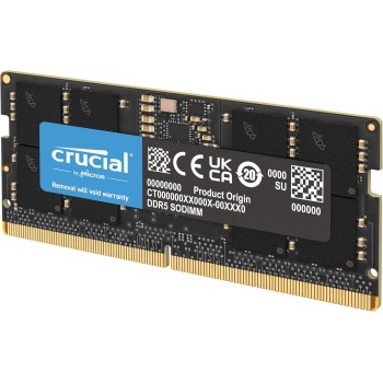 Crucial RAM 16GB DDR5 5600MHz (o 5200MHz o 4800MHz) Memoria per computer Portatili CT16G56C46S5 - 16GB