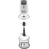 Kenwood EasyChop CHP61.000WH, Tritatutto a Quattro Lame, Ciotola da 0.5L, Azionamento a Pressione, 2 Velocità, Anello Antiscivolo, Lavabile in Lavastoviglie, Sistema Rompighiaccio, 500W, Bianco