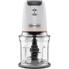 Kenwood EasyChop CHP61.000WH, Tritatutto a Quattro Lame, Ciotola da 0.5L, Azionamento a Pressione, 2 Velocità, Anello Antiscivolo, Lavabile in Lavastoviglie, Sistema Rompighiaccio, 500W, Bianco