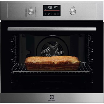 Electrolux Serie 600 Forno da Incasso Multifunzione, Capacità 72 L, EOF4P46X, Classe A+, SurroundCook, Pulizia Pirolitica, 589x594x569 mm, Acciaio Inox Antimpronta - Acciaio Inox Antimpronta Electrolux Serie 600 Forno da Incasso Multifunzione, Capacità 72 L, EOF4P46X, Classe A+, SurroundCook, Pulizia Pirolitica, 589x594x569 mm, Acciaio Inox Antimpronta - Acciaio Inox Antimpronta