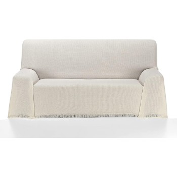 Martina Home Foulard Mult. TABARCA 180 greggio - 180x260 cm Ecru