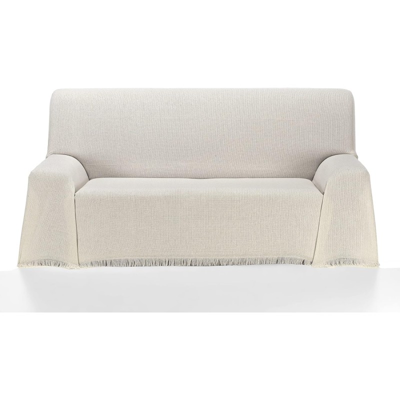 Martina Home Foulard Mult. TABARCA 180 greggio - 180x260 cm Ecru Martina Home Foulard Mult. TABARCA 180 greggio - 180x260 cm Ecru