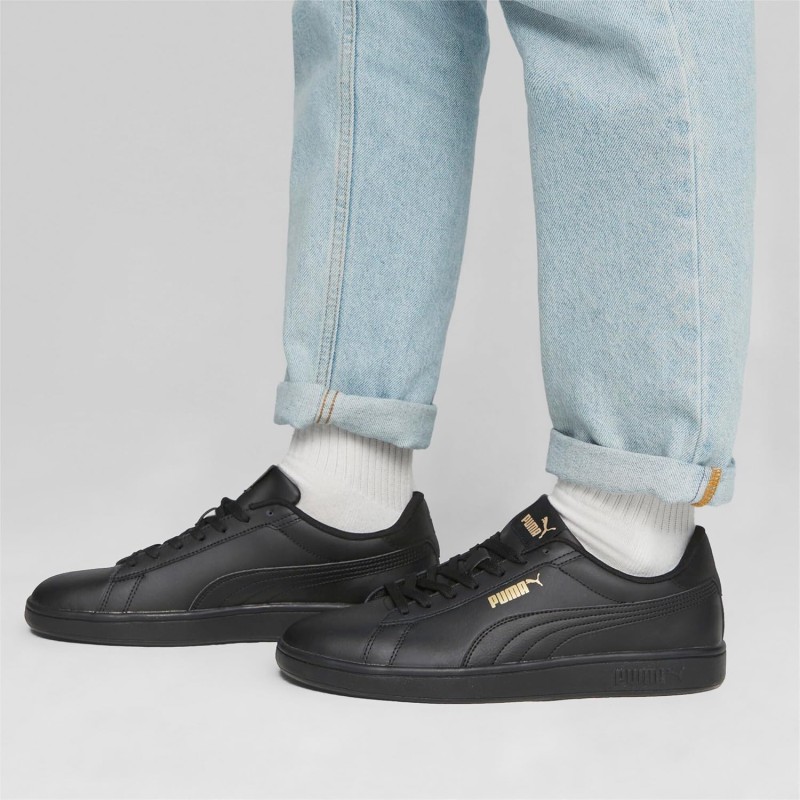 Puma Smash Buck Scarpa Tennis - 37 EU Nero Puma Black Puma Gold Puma Black Puma Smash Buck Scarpa Tennis - 37 EU Nero Puma Black Puma Gold Puma Black