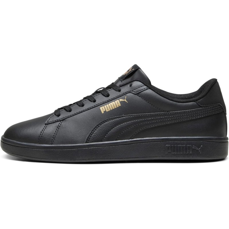 Puma Smash Buck Scarpa Tennis - 45 EU Nero Puma Black Puma Gold Puma Black Puma Smash Buck Scarpa Tennis - 45 EU Nero Puma Black Puma Gold Puma Black