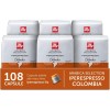 illy, Caffè in Capsule Iperespresso Arabica Selection Colombia, 100% Arabica con Note Fruttate di Agrumi e Frutti Rossi, Gusto dalla Delicata Acidità, 6 Confezioni da 18 (108 Capsule Totali)