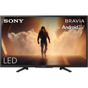Sony BRAVIA KD-32W800 - Smart TV 32 pollici, HD Ready LED, HDR, Android TV, KD32W800PAEP [Classe di efficienza energetica F] - 32 Inch