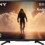 Sony BRAVIA KD-32W800 - Smart TV 32 pollici, HD Ready LED, HDR, Android TV, KD32W800PAEP [Classe di efficienza energetica F] - 32 Inch
