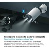 TP-Link Tapo C420S1 Telecamera WiFi Esterno QHD 2K, Batteria Senza Fili, Allarme con Rilevamento del Movimento, IP65, 2 Vie Audio, Nessun Cablaggio, Visione Notturna a Colori, Telecamere e Tapo Hub