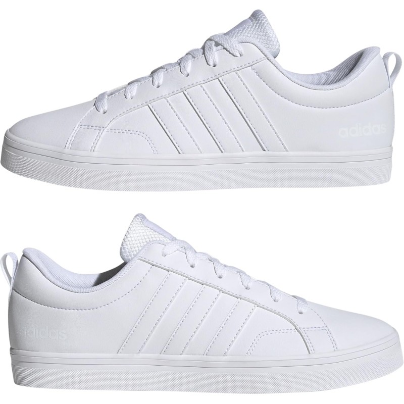 adidas Unisex - Adulto VS Pace 2.0 Shoes - 45 1/3 EU Cloud White Cloud White Cloud White adidas Unisex - Adulto VS Pace 2.0 Shoes - 45 1/3 EU Cloud White Cloud White Cloud White